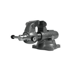 Wilton Machinist 4″ Jaw Round Channel Vise with Swivel Base (28831)