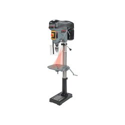 King Industrial Drill Press, 17 Floor, Long Stroke,12 Spd, Safety Guard (KC-119FC-LS)