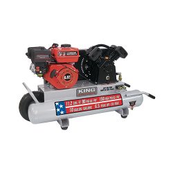 King Industrial 10 Gallon 6.5 HP gas wheelbarrow Air Compressor (KC-6510G1)