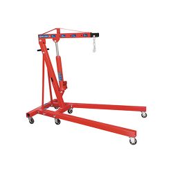 King Canada Folding Shop Crane, Hydraulic, 2 Ton (KFC-2TN)